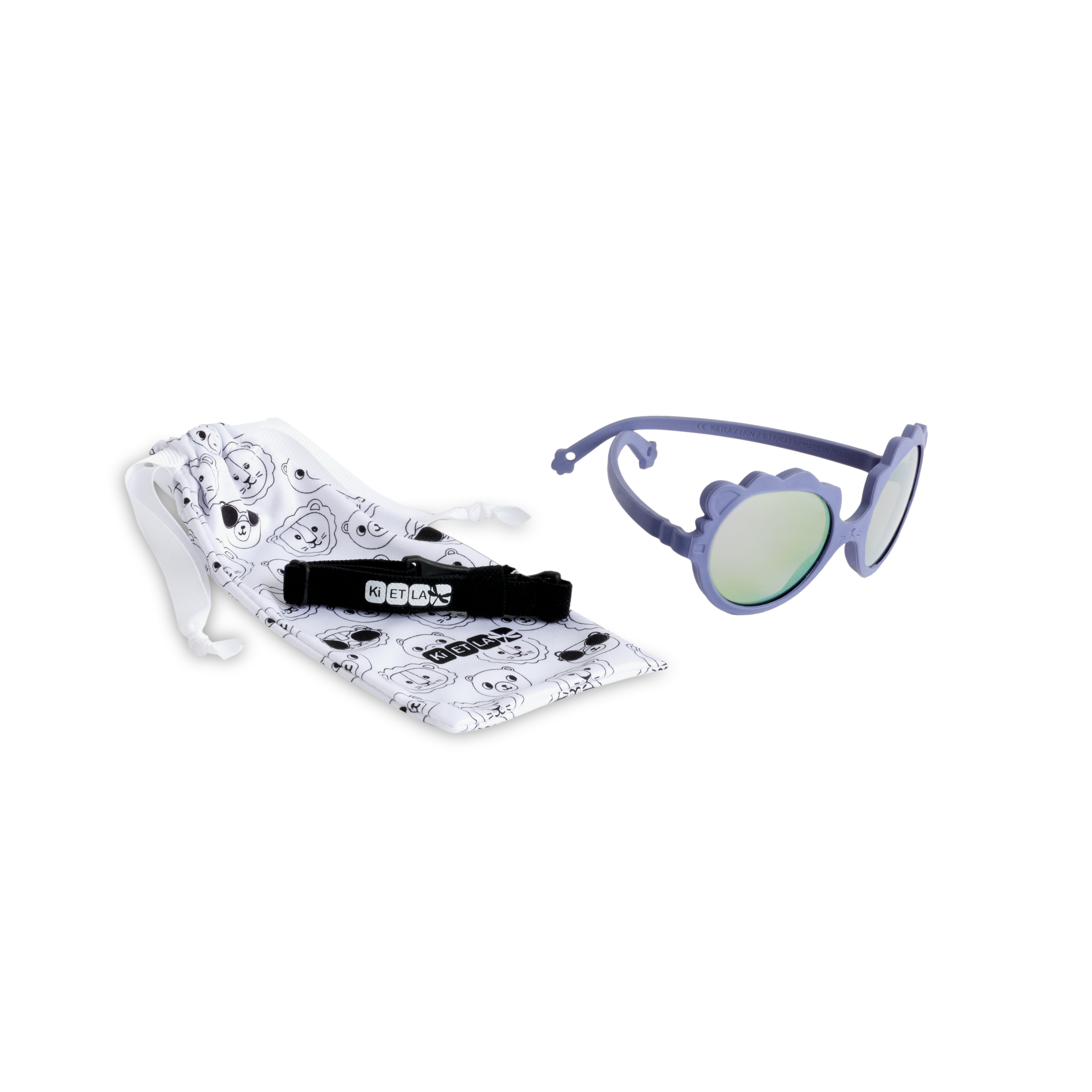 Sunglasses 1-2 years Lion Lila